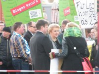 Bei vielen Politikern fanden die Trassengegnern keine Beachtung